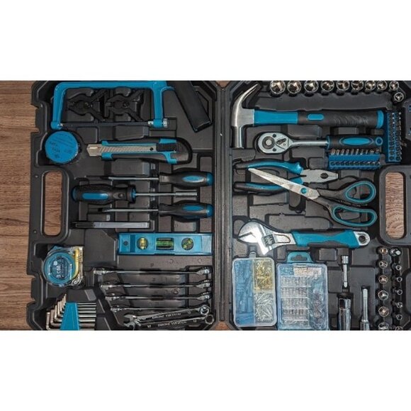 Home Tool Kit 257-PCs - Household Basic Repair Tool Set for Men Women